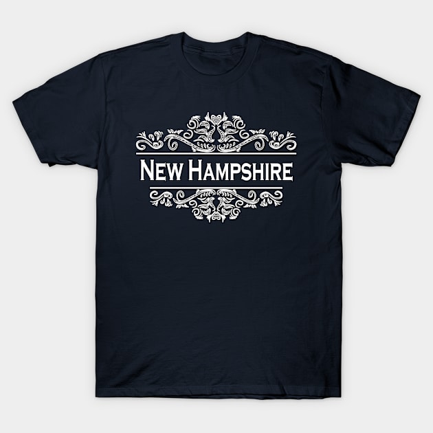 New Hampshire State T-Shirt by Usea Studio